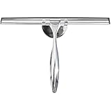 Deluxe Stainless Steel Shower Squeegee. Will Not Rust.