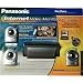 Panasonic Internet Video Monitoring System with 3 Color Cameras, TV Adaptor and Remote Control (Gray)
