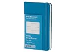 Moleskine 2013 12 Month Weekly Planner Horizontal Cerulean Blue Hard Cover X-Small (Moleskine Diaries)