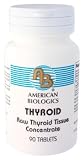 American Biologics - Thyroid, 130 mg, 90 tablets