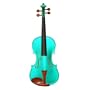 Full Size Violin 4 x 4 With Case - Metallic Green