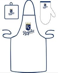 Kansas City Royals Grilling Apron Set - Baseball Sports Merchandise