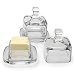 Churn Small Square Covered Butter Dish