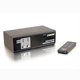 Cables To Go TruLink 2-Port UXGA Monitor Switcher/Extender with Audio - 2-Two VGA Inputs, 1-One VGA Output, Audio, Remote Control, 2048x1536, Signal Enhancement, 450MHz Max.