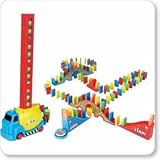 Review iAuctionShop  / Battery Operated Lay and Play Domino Race Toy Boxed New