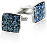 Ornate Fleur Di Lis Cuff Links With Presentation Box