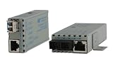 miConverter 1220-0-4  -  miConverter GX/T; 10/100/1000BT RJ45 to 1000B-SX ST/MM (850nm / 220/550m)
