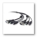 Belkin OmniView All-In-One - keyboard / mouse / video Cable - 10 ft ( F1D9004-10 )