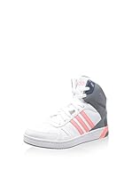 adidas Zapatillas abotinadas Hoops Team MID W (Blanco)