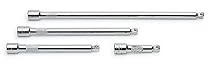 SK 4524 4 Piece 3-Inch, 6-Inch, 8-Inch and 12-Inch 3/8-Inch Drive Wobble Extension Set