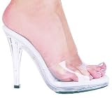 Vanity- Clear Mule w/4 inch