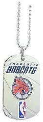 Charlotte Bobcats Sport Dog Tagz - Basketball Sports Merchandise
