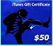Electronics : $50 Itunes Gift Card