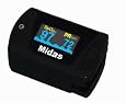 Finger Pulse Oximeter with OLED display, Alarm, Carry Case and Neck/Wrist Cord
