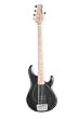 Ernie Ball Music Man Stingray 5 String Bass, Black, Single Humbucker, Maple Board