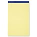 Tops 20280 Writing Pad, Legal/Margin Rule, Legal, Canary, Perfed, 50-Sheet Pad, Dozen