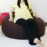 ビーズクッション 「Dolce」ドルチェ ブラウン DOLCE