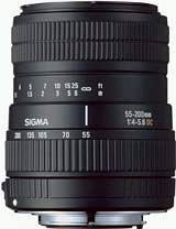 Sigma 55-200mm f/4-5.6 DC Telephoto Zoom Lens for Olympus and Panasonic Digital SLR Cameras