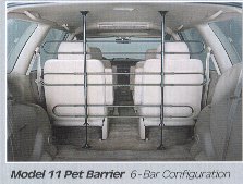 Midwest Metal 11 Pet Barrier 6 Bar Tubular