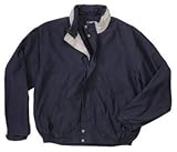Port Authority Signature - Textured Microfiber Jacket Navy/Taupe-2XL