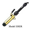 Hot Tools Professional 85 Watt Spring Curling Irons with Pulse Auto Heat Control Big Bumper 1-1/2"