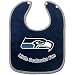 Seattle Seahawks Two-Toned Snap Baby Bib