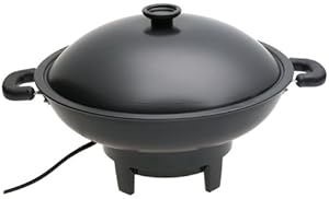 Aroma Housewares AEW-305 Electric Wok, Black