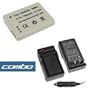 Replacement Lithium-ion Battery + Home Battery Charger with Car Adapter for Canon Digital Camera & Camcorder for Canon PowerShot SX200 IS