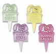 Happy Easter Bunny Cupcake Picks - Set of 12