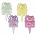 Happy Easter Bunny Cupcake Picks - Set of 12
