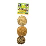 Ware Small Pet Nature Chew Balls Value Pack with Bell, Pack of 3