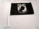 POW Motorcycle Car Flag with Pole FREE SHIPPING