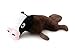 Fetch Pet Products Topsy Turvies Dog Toy - Plush Squeak Toy for Dogs - Cow/Beaver