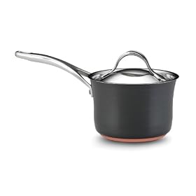 Buy Anolon Nouvelle Copper Hard Anodized Nonstick 2-Quart Covered Saucepan