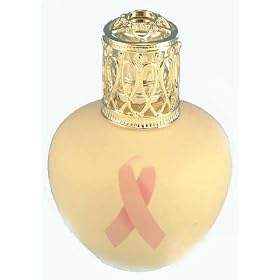 Click here to buy Breast Cancer Fragrance Lamp by Jennifer La Giudice.