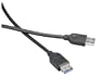 Akasa USB 3.0 cable Ext , macho/hembra, 1.5 m, Negro