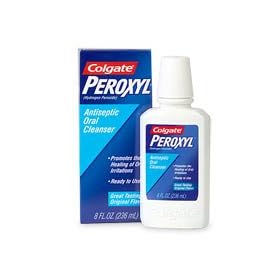 Colgate Peroxyl, Antiseptic Oral Cleanser (Hydrogen Peroxide), 8 fl oz