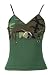 Women's Woodland 2-Tone Tank Top with Buckle - Size X-Small
