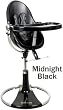 bloom fresco loft High Chair - Black Base - Midnight Black