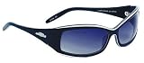 Angel Traffic Sunglasses - Black on White by