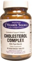 Vitamin Source Cholesterol Complex + Plant Sterols 120 Veg Tabs