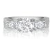 Luxury Engagement Rings: 2 2/3ct Antique Design Diamond Engagement Ring in 14k White Gold-visli Cheap Deals