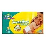 Pampers Swaddlers Gift Pack (40 Newborn & 40 Size 1 Diapers)