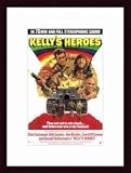 Kelly's Heroes, Art Poster with Wood Frame, poster size: 11 x 17
