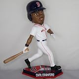 Carl Crawford Boston Red Sox MLB Plate Base Bobblehead