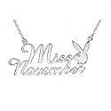 Miss November Playboy Necklace