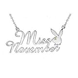 Miss November Playboy Necklace