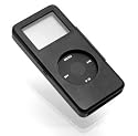BLACK ALUMINUM METAL HARD CASE FOR THE APPLE IPOD NANO 1ST GENERATION 1GB, 2GB, 4GB