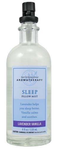 Bath & Body Works Aromatherapy Lavender Vanilla Sleep Pillow Mist 4 fl oz