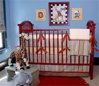 Safari 4 Piece Crib Set